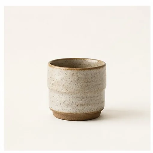 Stacking Cup — Raw Clay